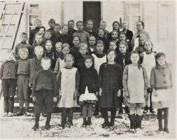 Tervajärven koululaiset lukukaudella 1928-1929