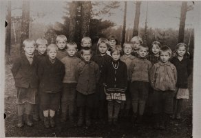 Tervajärven alakoululaiset 1929-1930