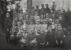 Tervajärven koululaiset v 1936