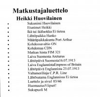 Heikki Huovilainen Kanadaan