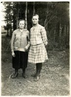 Siskokset Maria ja Bertta Myllynen