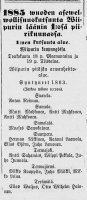 Sanomalehti Ilmarinen 30.04.1885