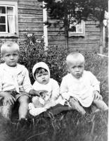 Rauni (myöh. Heikki), Esko ja Yrjö Konstanpojat