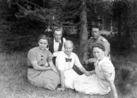 Lomalaisia Kestilässä