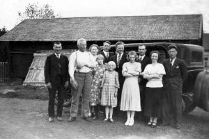 Antti Koskelaisella oli kylän ensimmäinen auto