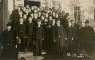 Rippikoululaiset, pojat syntyneet 1918
