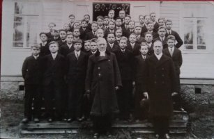 Rippikoululaiset pojat.syntyneet 1922