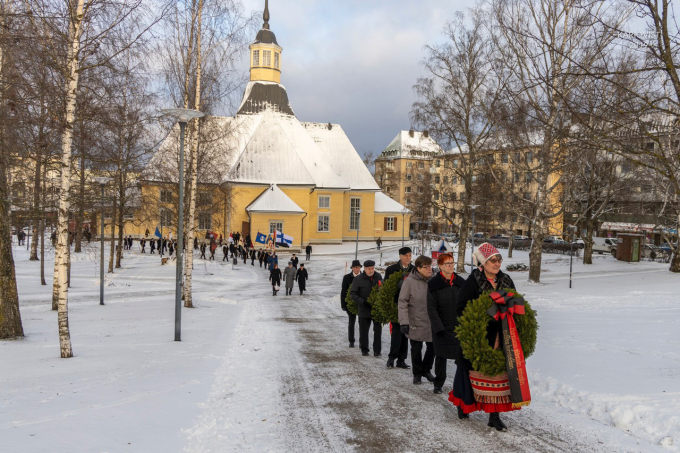 Talvisodan alkamisesta 80 vuotta 30.11.2019. Karjalan Liiton valtakunnallinen talvisodan syttymisen muistotilaisuus Lappeenrannassa.