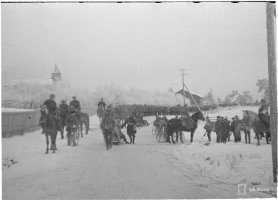 2. Marssirivistöjä Kannaksella, 1.12.1939 (SA-kuva)